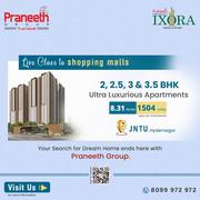 Praneeth Pranav Ixora | Premium High Rise Apartments in JNTU