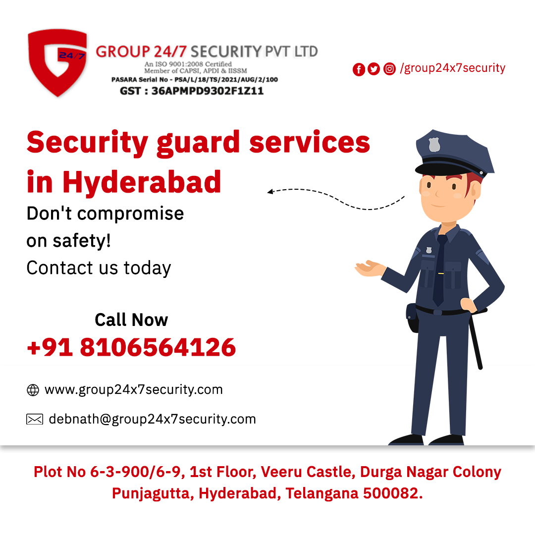 Best Security Guard Services in Hyderabad
