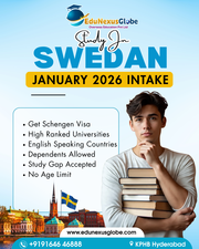  Sweden Study Opportunities – January 2026 Intake