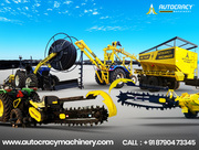 Trencher Machines Manufacturer & Supplier India. 