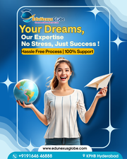 Your Dreams,  Our Expertise – Hassle-Free Study Abroad with EduNexus 