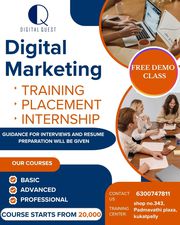 Digital marketing training in hyderabad | Digital Quest - Digital Mark
