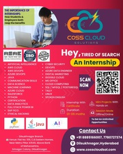 Internship with certificate in Hyderabad