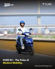 PURE EV eTrance Neo Electric Scooter – Stylish,  Efficient & High-Perfo
