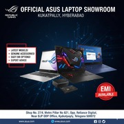 Asus Laptop Showroom in Kukatpally Hyderabad - Easy EMI Available!